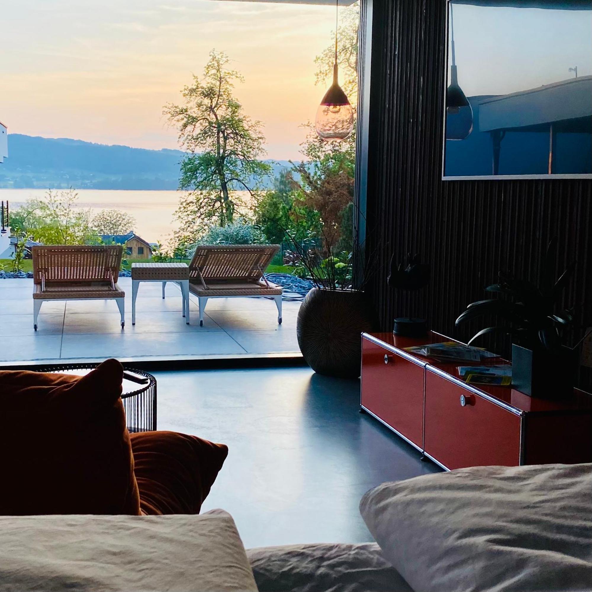 Orange Lounge Attersee Weyregg Exterior photo