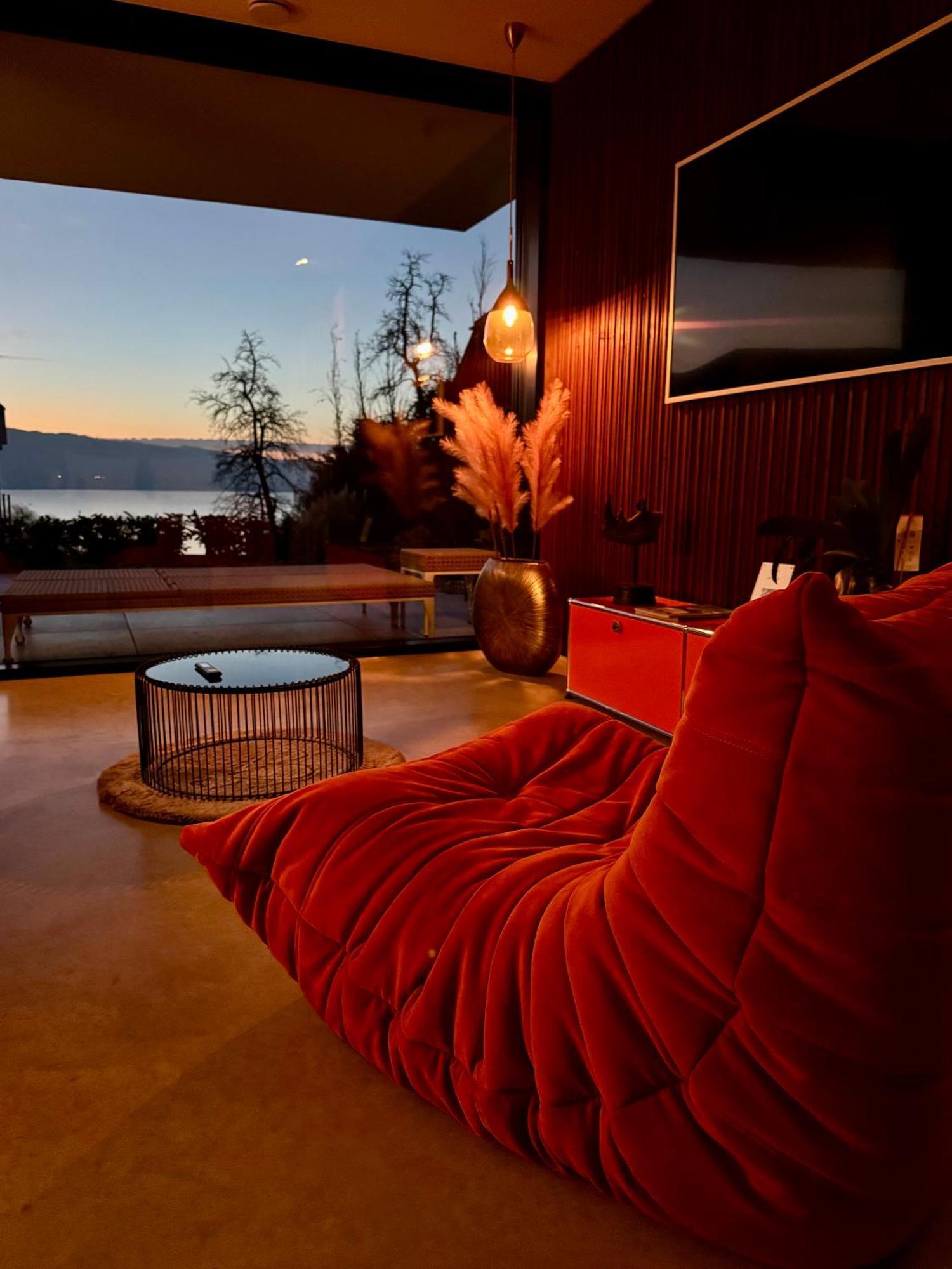 Orange Lounge Attersee Weyregg Exterior photo